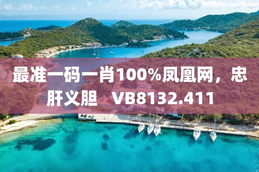最準一碼一肖100%鳳凰網，忠肝義膽   VB8132.411
