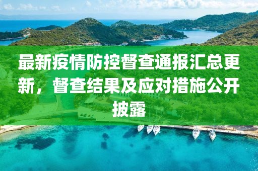 最新疫情防控督查通報匯總更新，督查結果及應對措施公開披露