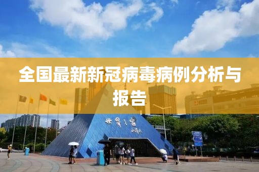 全國最新新冠病毒病例分析與報告