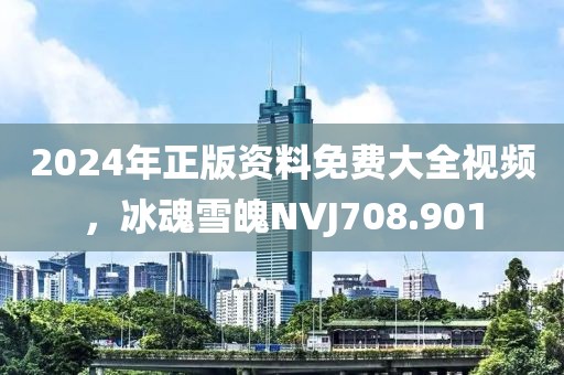 2024年正版資料免費大全視頻，冰魂雪魄NVJ708.901