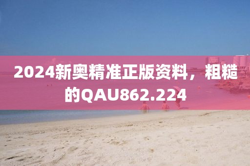 2024新奧精準(zhǔn)正版資料，粗糙的QAU862.224