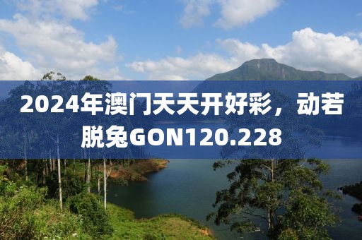 2024年澳門天天開好彩，動(dòng)若脫兔GON120.228