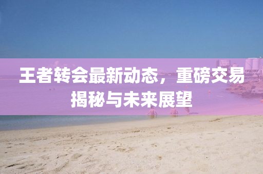王者轉(zhuǎn)會最新動態(tài)，重磅交易揭秘與未來展望
