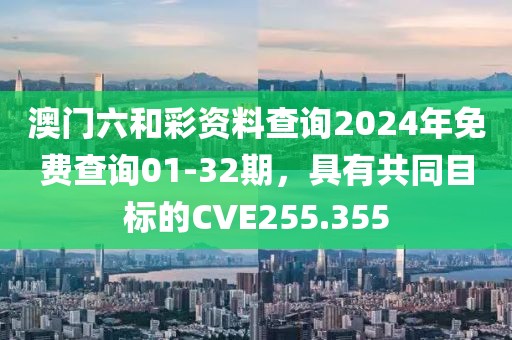 澳門六和彩資料查詢2024年免費查詢01-32期，具有共同目標的CVE255.355