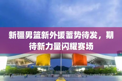 新疆男籃新外援蓄勢待發(fā)，期待新力量閃耀賽場