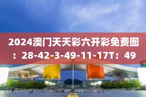 2024澳門天天彩六開彩免費圖：28-42-3-49-11-17T：49