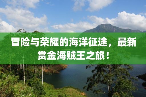 冒險(xiǎn)與榮耀的海洋征途，最新賞金海賊王之旅！