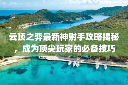云頂之弈最新神射手攻略揭秘，成為頂尖玩家的必備技巧