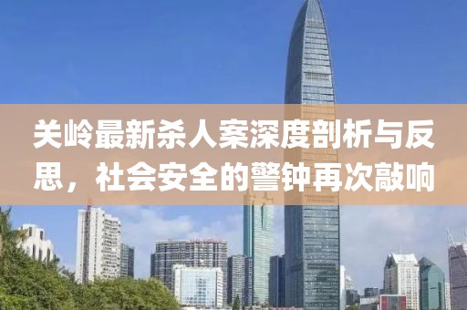 關(guān)嶺最新殺人案深度剖析與反思，社會安全的警鐘再次敲響