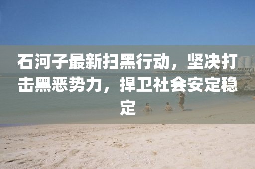石河子最新掃黑行動，堅決打擊黑惡勢力，捍衛(wèi)社會安定穩(wěn)定