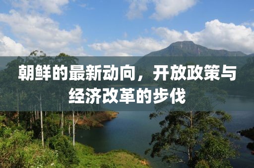 朝鮮的最新動(dòng)向，開放政策與經(jīng)濟(jì)改革的步伐