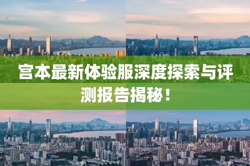 宮本最新體驗(yàn)服深度探索與評(píng)測報(bào)告揭秘！