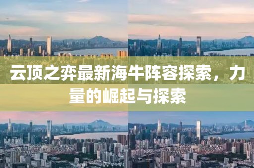 云頂之弈最新海牛陣容探索，力量的崛起與探索