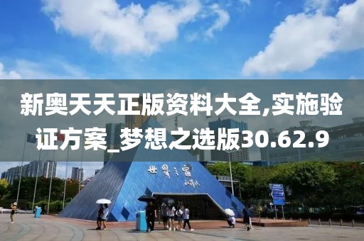 新奧天天正版資料大全,實施驗證方案_夢想之選版30.62.9