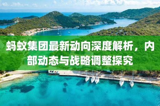 螞蟻集團(tuán)最新動(dòng)向深度解析，內(nèi)部動(dòng)態(tài)與戰(zhàn)略調(diào)整探究