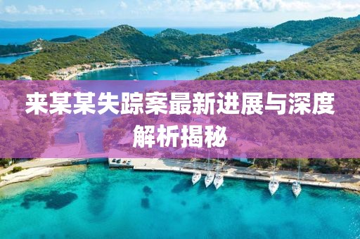 來某某失蹤案最新進展與深度解析揭秘