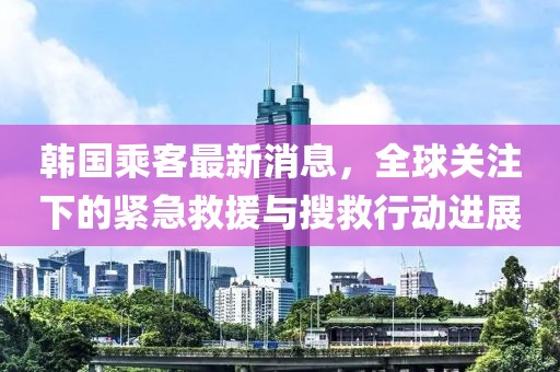 韓國乘客最新消息，全球關(guān)注下的緊急救援與搜救行動進展