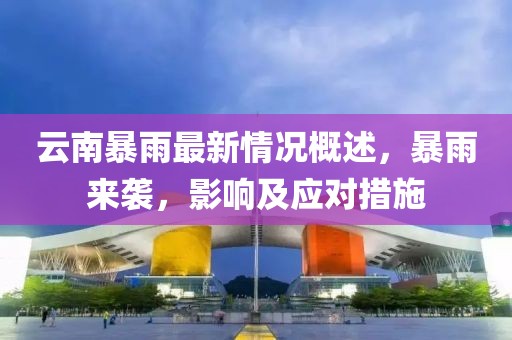 云南暴雨最新情況概述，暴雨來襲，影響及應(yīng)對措施