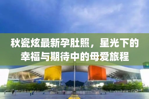 秋瓷炫最新孕肚照，星光下的幸福與期待中的母愛(ài)旅程