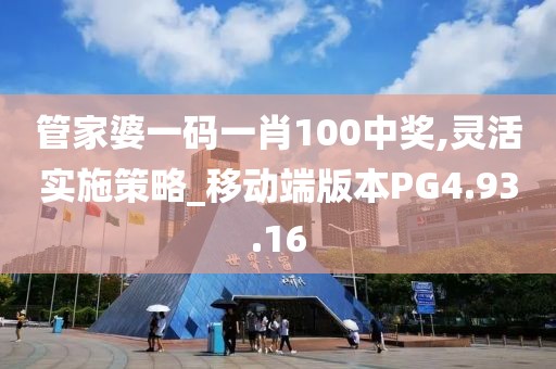 管家婆一碼一肖100中獎,靈活實施策略_移動端版本PG4.93.16
