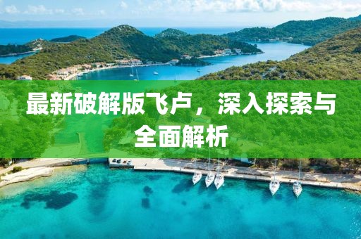 最新破解版飛盧，深入探索與全面解析