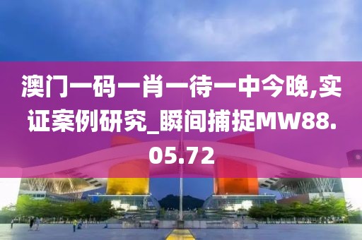 澳門一碼一肖一待一中今晚,實證案例研究_瞬間捕捉MW88.05.72