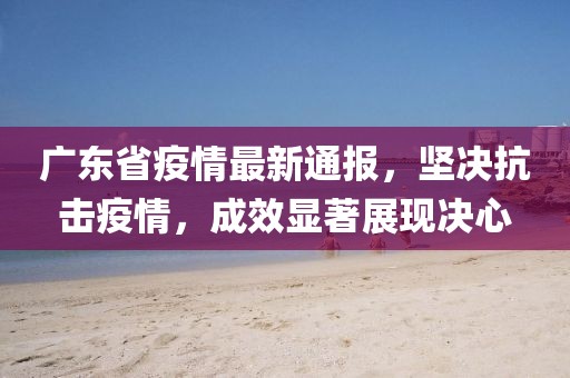 廣東省疫情最新通報(bào)，堅(jiān)決抗擊疫情，成效顯著展現(xiàn)決心