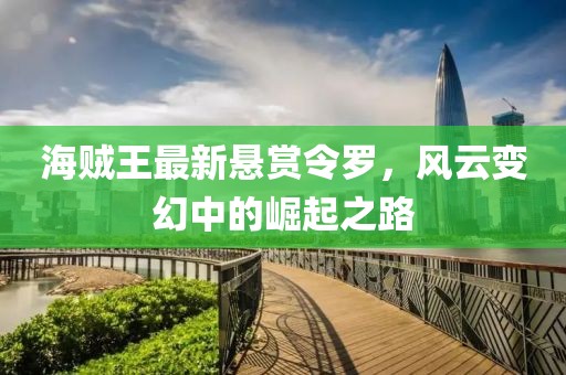 海賊王最新懸賞令羅，風(fēng)云變幻中的崛起之路