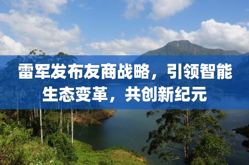 雷軍發(fā)布友商戰(zhàn)略，引領(lǐng)智能生態(tài)變革，共創(chuàng)新紀(jì)元