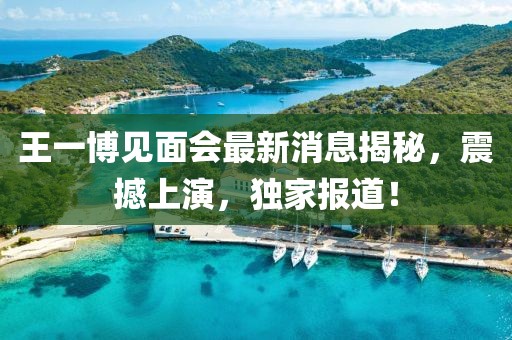 王一博見面會最新消息揭秘，震撼上演，獨家報道！