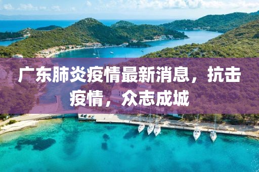 廣東肺炎疫情最新消息，抗擊疫情，眾志成城