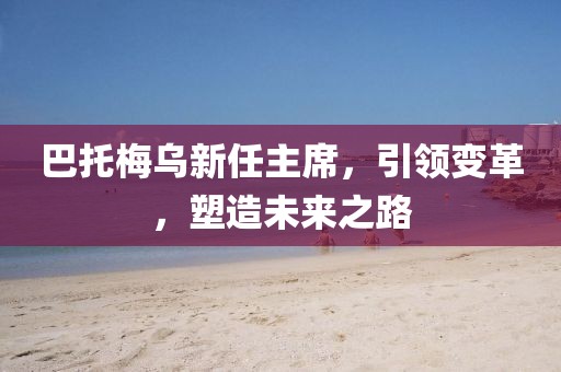 巴托梅烏新任主席，引領(lǐng)變革，塑造未來之路