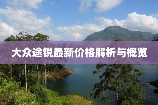 大眾途銳最新價(jià)格解析與概覽