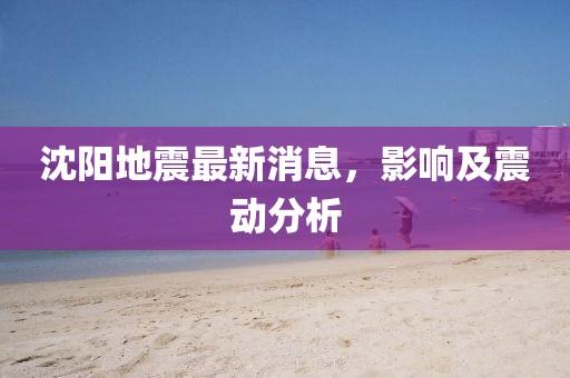 沈陽地震最新消息，影響及震動分析