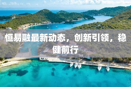 恒易融最新動(dòng)態(tài)，創(chuàng)新引領(lǐng)，穩(wěn)健前行