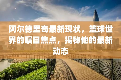 阿爾德里奇最新現(xiàn)狀，籃球世界的矚目焦點，揭秘他的最新動態(tài)