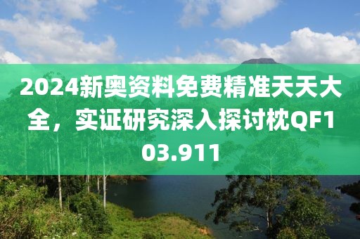 2024新奧資料免費(fèi)精準(zhǔn)天天大全，實(shí)證研究深入探討枕QF103.911