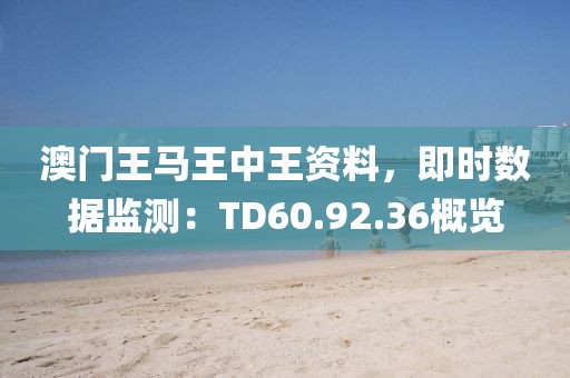 澳門(mén)王馬王中王資料，即時(shí)數(shù)據(jù)監(jiān)測(cè)：TD60.92.36概覽