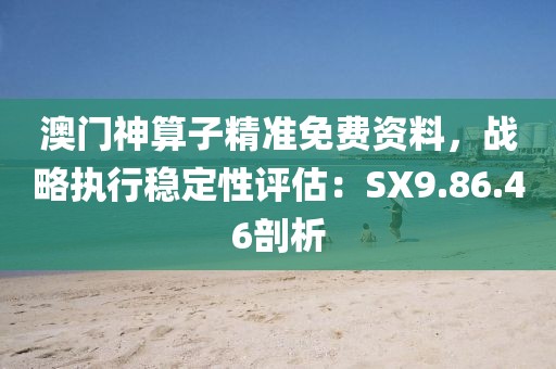 澳門(mén)神算子精準(zhǔn)免費(fèi)資料，戰(zhàn)略執(zhí)行穩(wěn)定性評(píng)估：SX9.86.46剖析