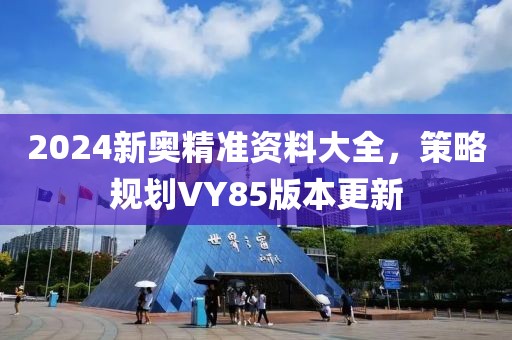 2024新奧精準(zhǔn)資料大全，策略規(guī)劃VY85版本更新