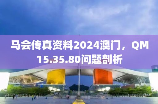 馬會傳真資料2024澳門，QM15.35.80問題剖析
