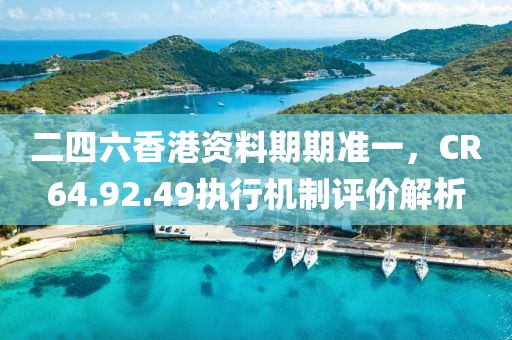 二四六香港資料期期準一，CR64.92.49執(zhí)行機制評價解析