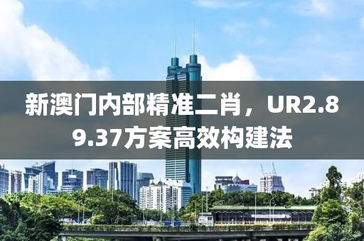 新澳門內(nèi)部精準(zhǔn)二肖，UR2.89.37方案高效構(gòu)建法